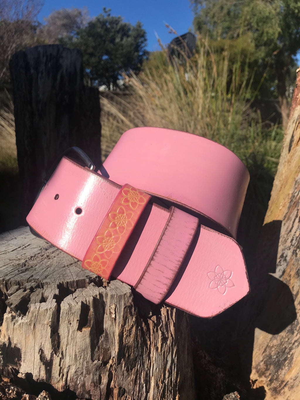 'Hippi' Wide Belt MUSK